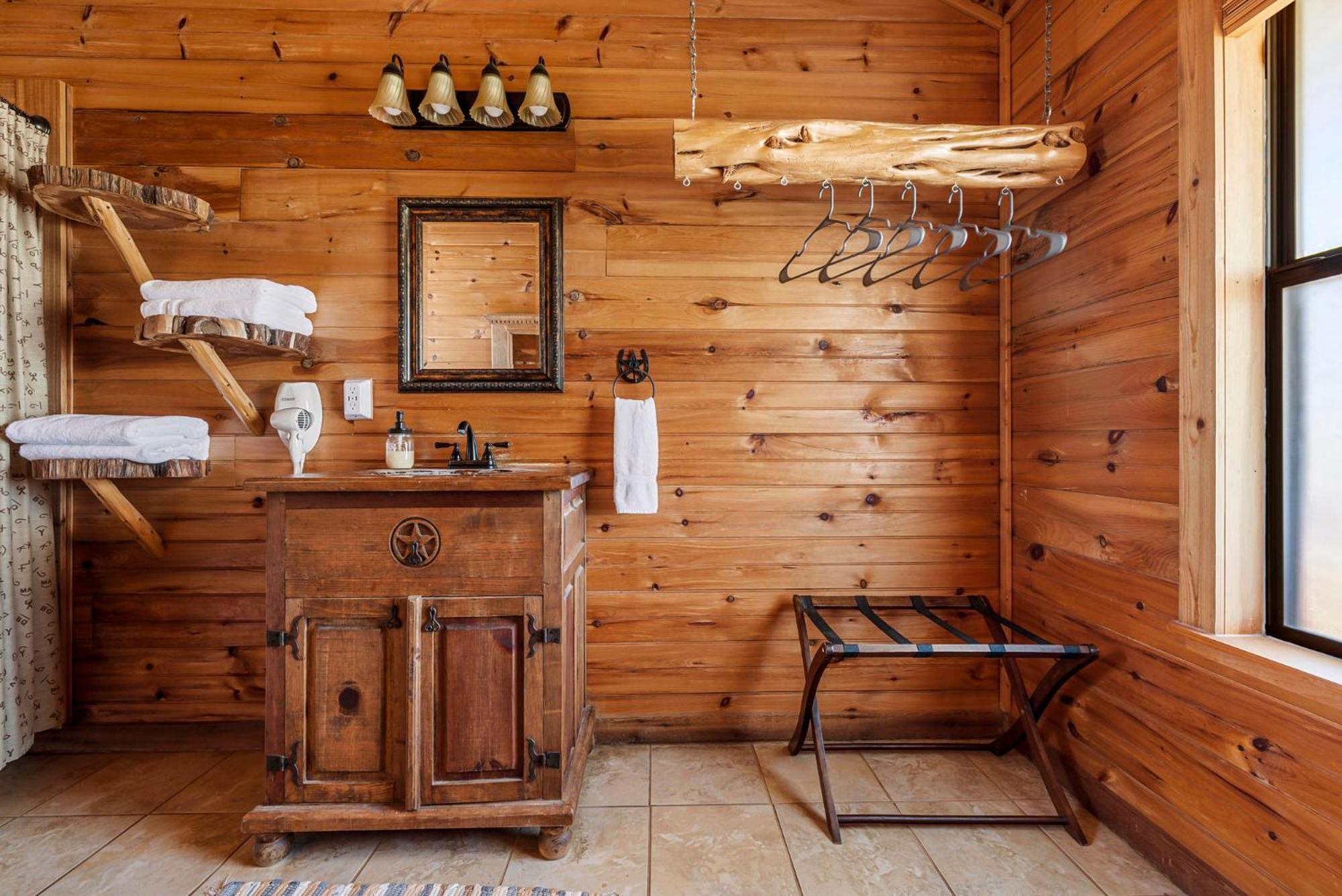 Enchanted Rockview Cabins Crabapple الغرفة الصورة
